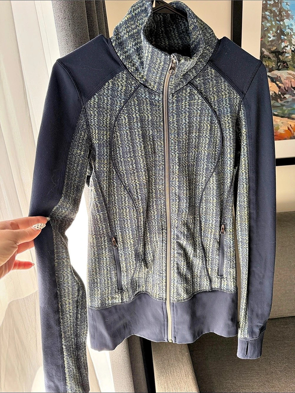 lululemon Define Jacket Women's Blue & Green